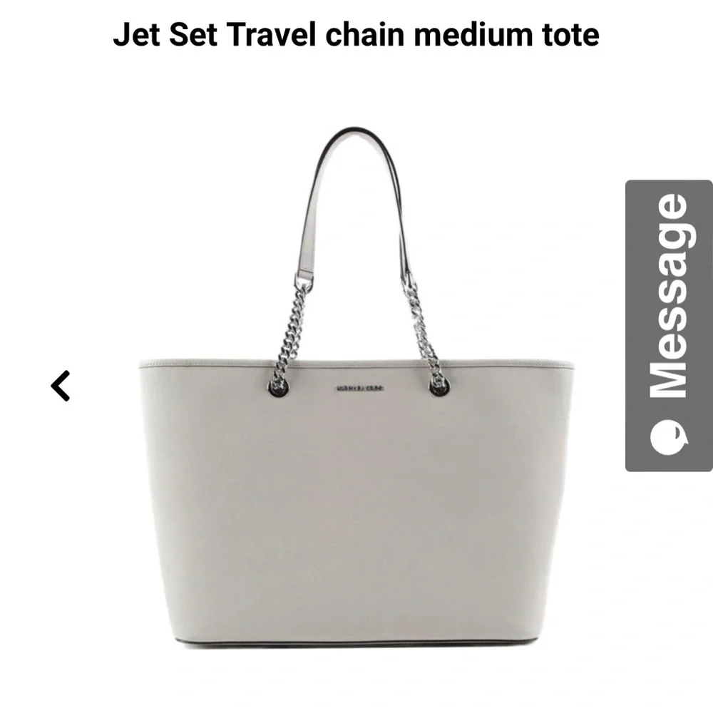Michael Kors Saffiano Jet Set Tote - Picture 2 of 14